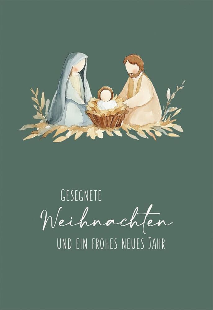 Gesegnete Weihnachten und ein frohes neues Jahr
