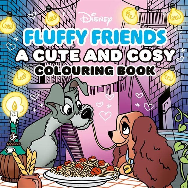 Disney Fluffy Friends: A Cute and Cosy Colouring Book