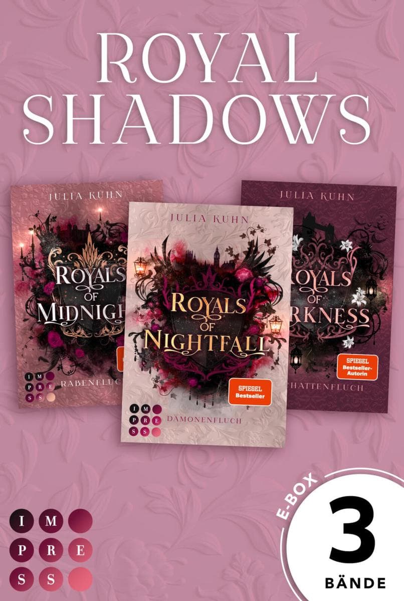 Royal Shadows: Alle drei Bände im Bundle