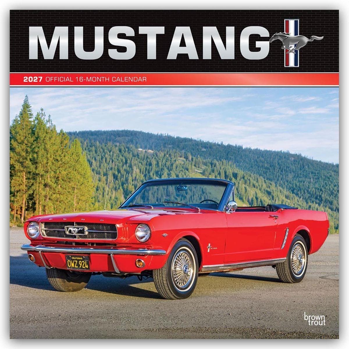 Mustang - Ford Mustang 2027 - 16-Monatskalender
