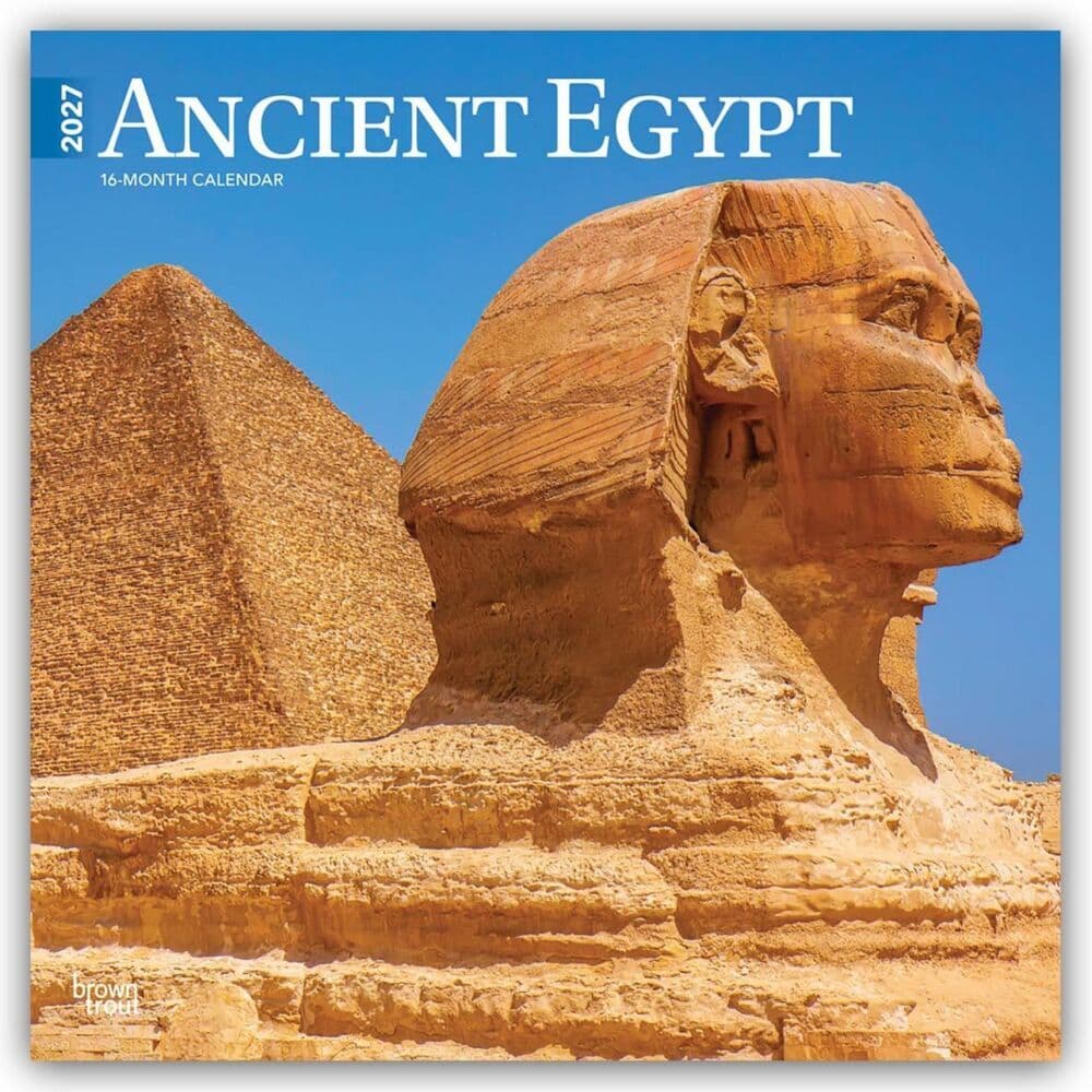 Ancient Egypt - Altes Ägypten 2027 - 16-Monatskalender