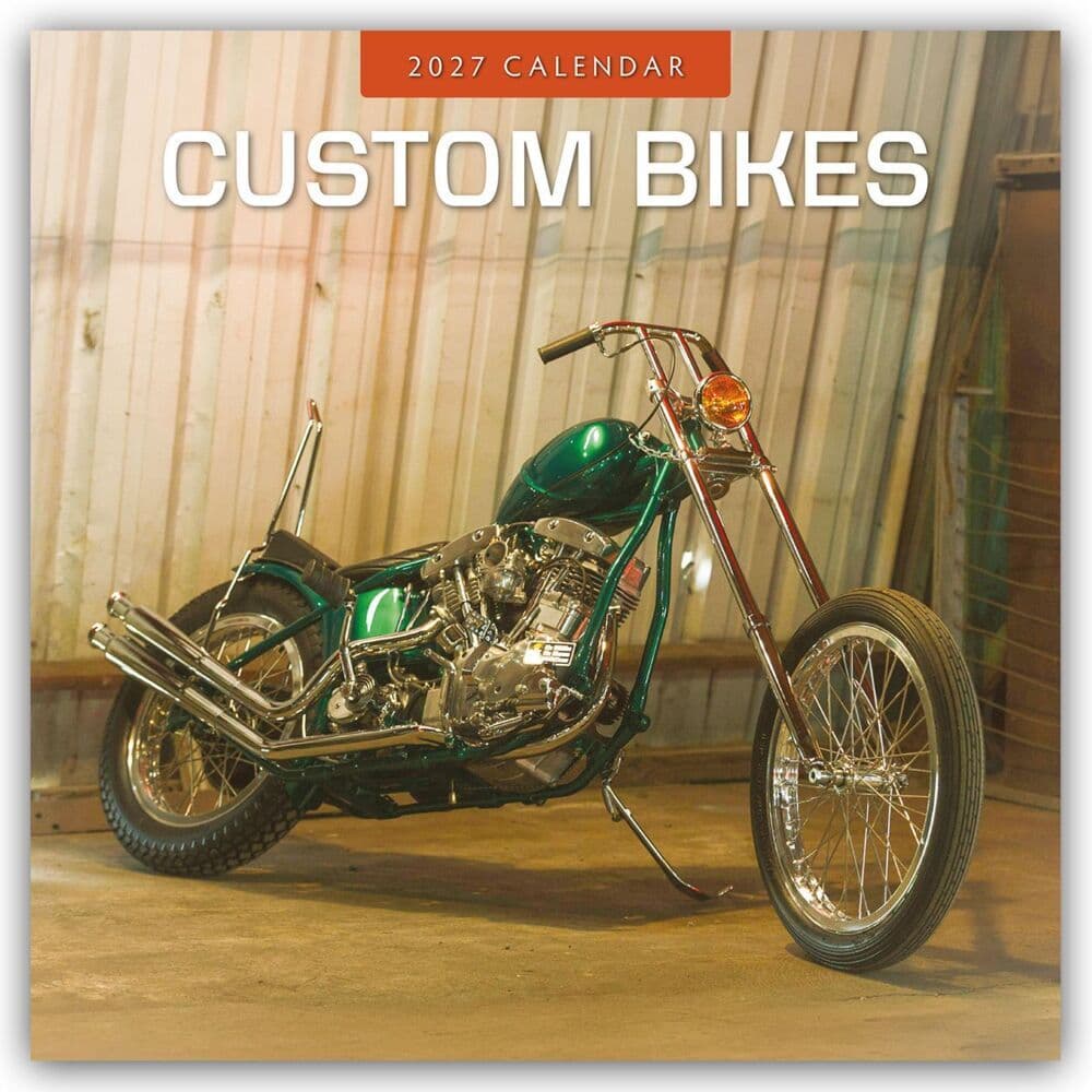 Custom Bikes - Umgebaute Motorräder 2027 - 16-Monatskalender