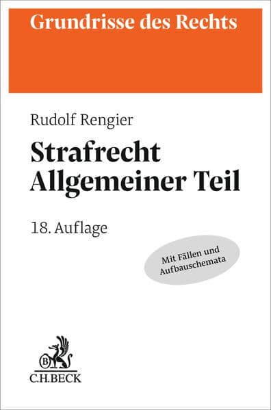 Strafrecht Allgemeiner Teil. Strafrecht AT