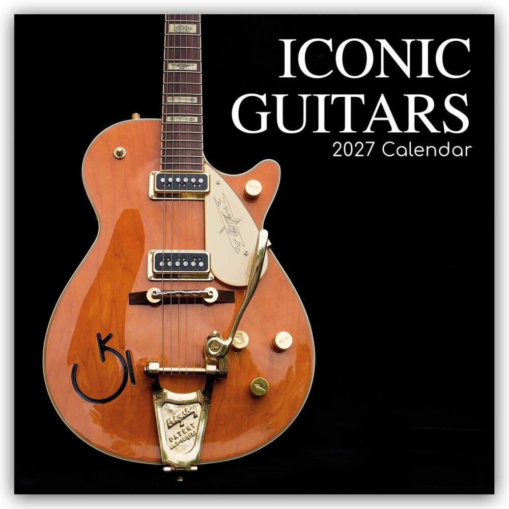 Iconic Guitars - Legendäre Gitarren 2027 - 16-Monatskalender