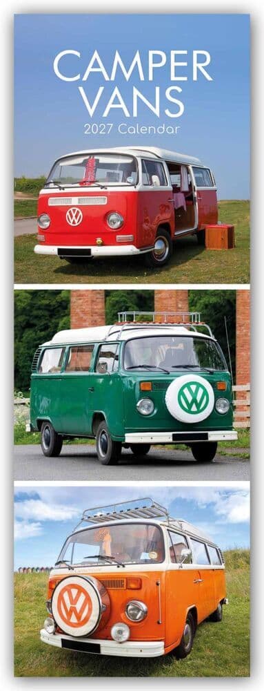 Camper - Camper Vans - Slimline-Kalender 2027