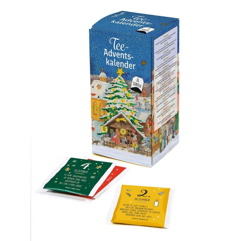 Tee-Adventskalender »Christkindlmarkt«