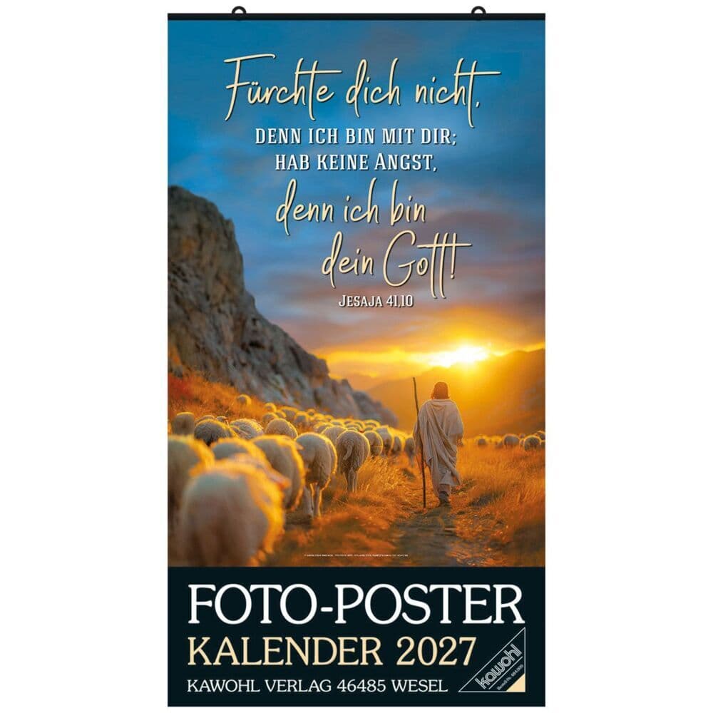 Foto-Poster-Kalender 2027 - gerollt