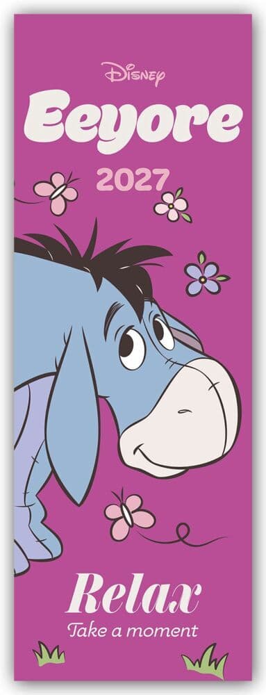 Disney Eeyore - Eeyore 2027 - Slimline-Kalender