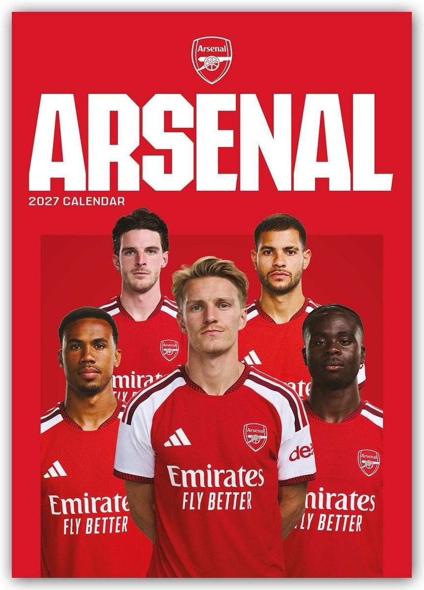 Arsenal London FC 2027 - A3-Posterkalender
