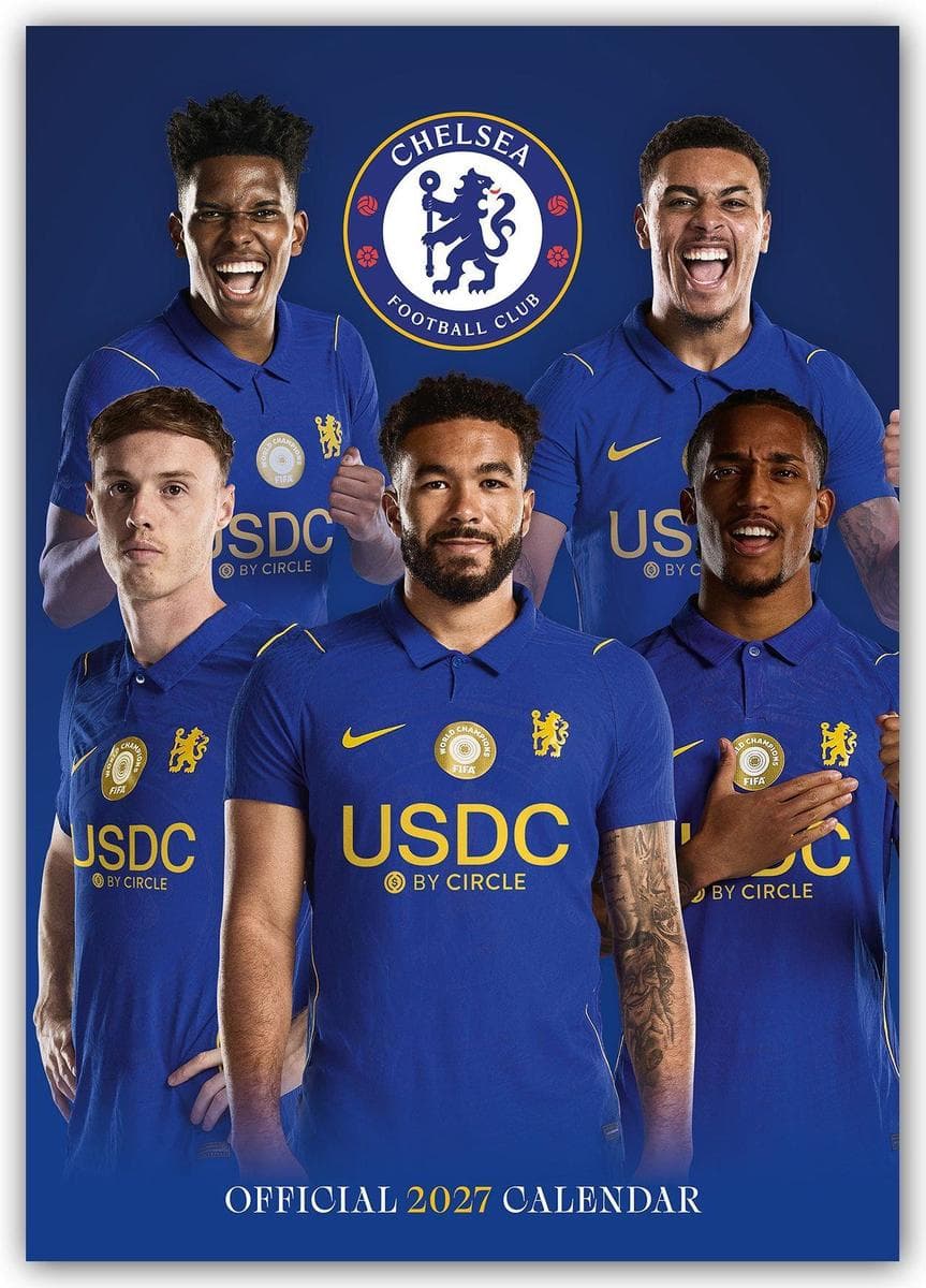 Chelsea FC 2027 - A3-Posterkalender