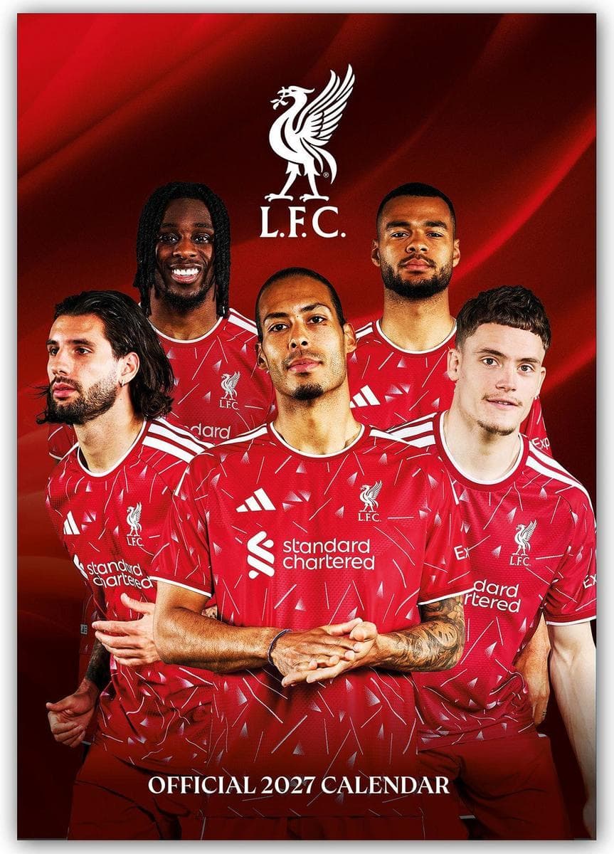 Liverpool FC 2027 - A3-Posterkalender