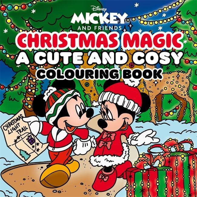 Disney Christmas Magic: A Cute and Cosy Colouring Book