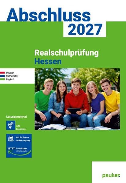 pauker. Lösungen - Realschulprüfung Hessen 2027