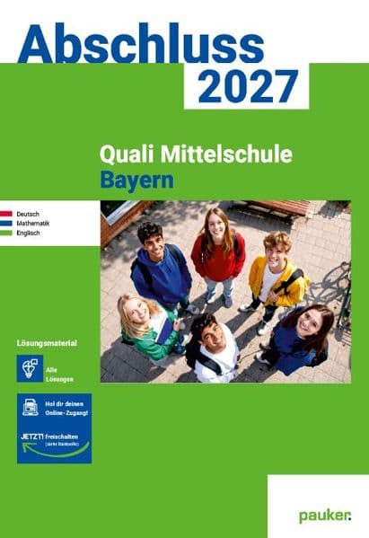 pauker. Lösungen - Quali 9 Mittelschule Bayern 2027