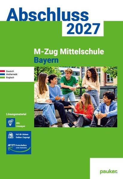 pauker. Lösungen - M-Zug Mittelschule Bayern 2027
