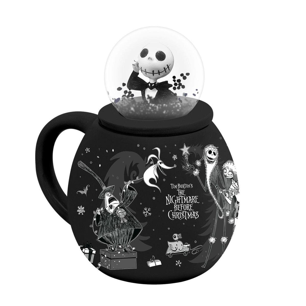 NIGHTMARE BEFORE CHRISTMAS SNOWGLOBE MUG