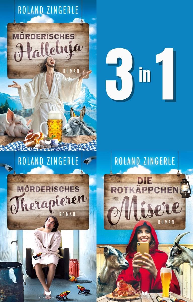 Fackenreuth-Krimi-Sammelband: Mörderisches Halleluja, Mörderisches Therapieren, Die Rotkäppchenmisere