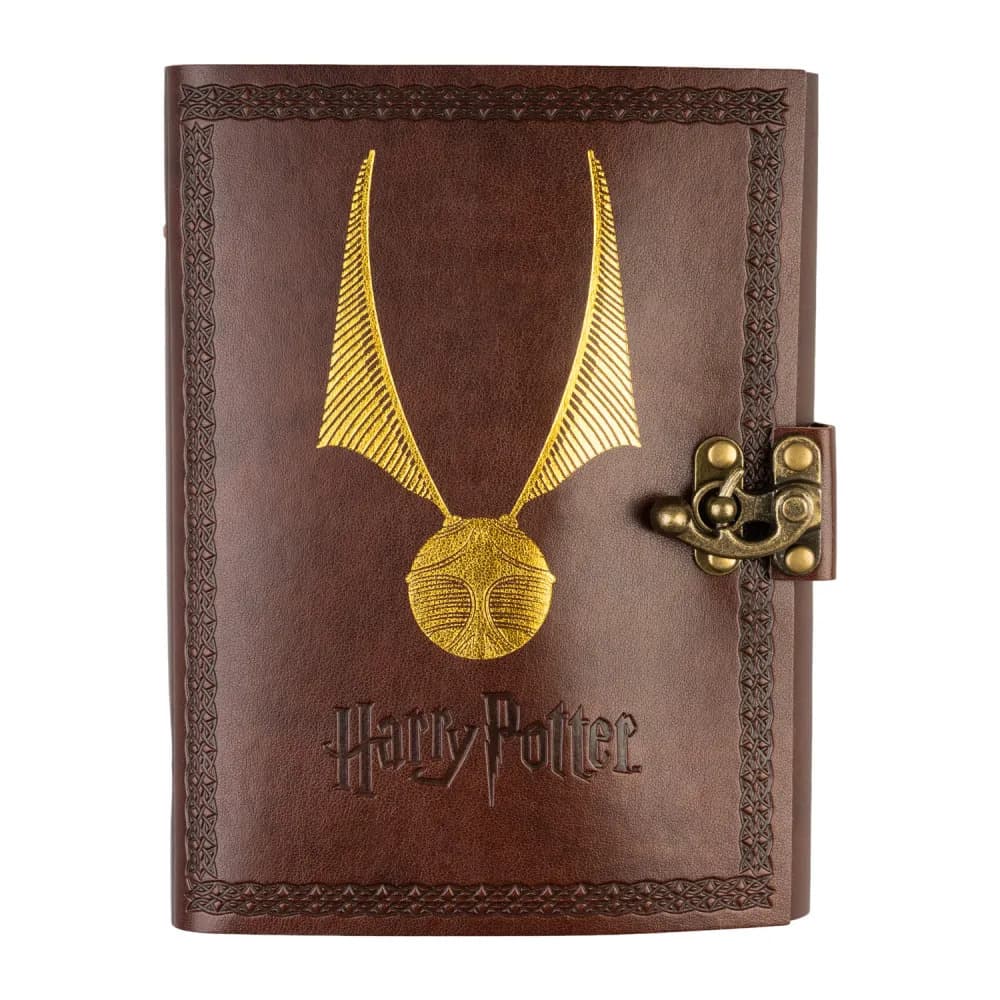 Harry Potter - Golden Snitch - Notizbuch mit Kunstledereinband