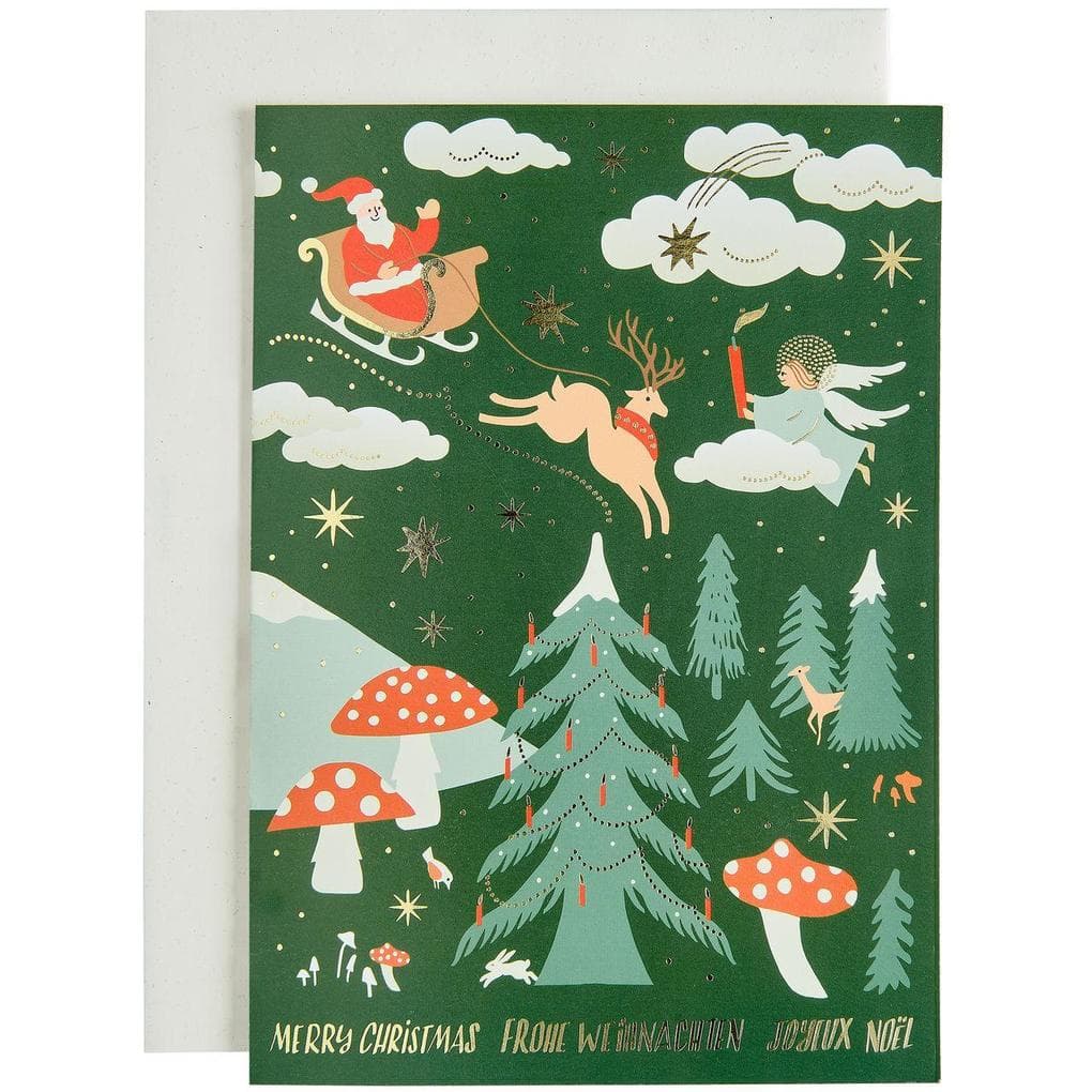 Kartenset A5, Winterlandschaft FSC MIX