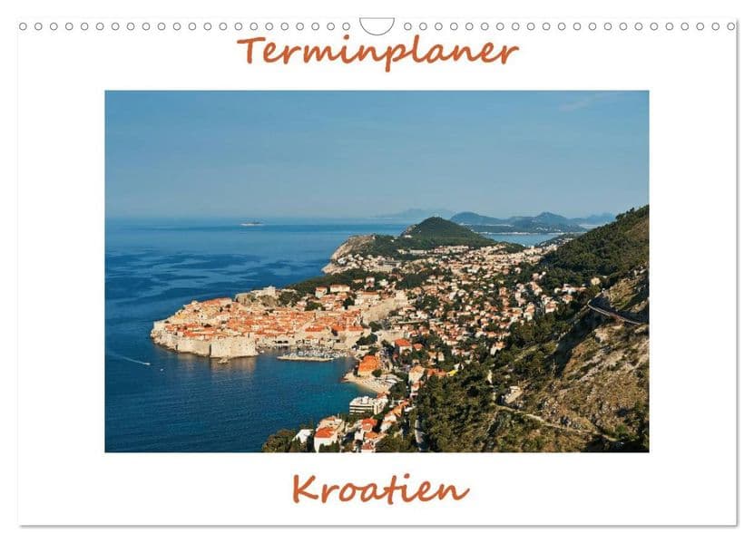 Kroatien, Terminplaner (Wandkalender 2027 DIN A3 quer), CALVENDO Monatskalender