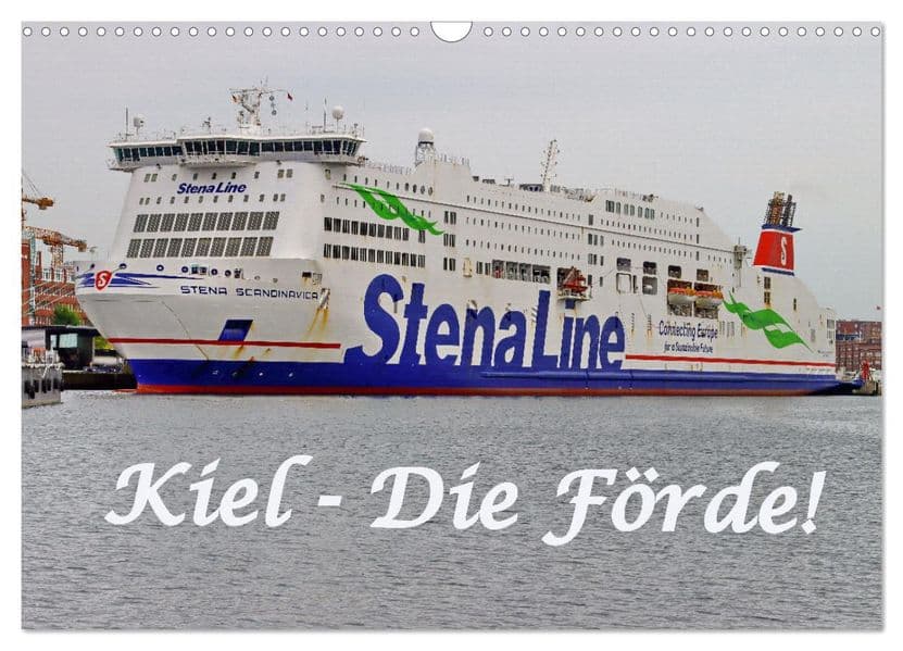 Kiel - Die Förde! (Wandkalender 2027 DIN A3 quer), CALVENDO Monatskalender