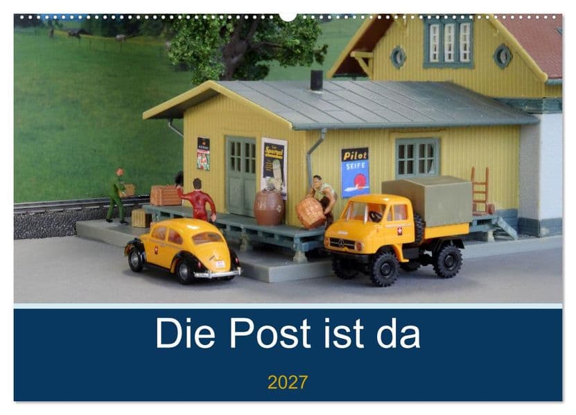 Die Post ist da (Wandkalender 2027 DIN A2 quer), CALVENDO Monatskalender