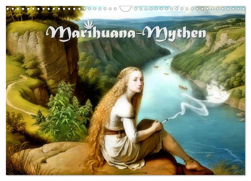 Marihuana-Mythen (Wandkalender 2027 DIN A3 quer), CALVENDO Monatskalender