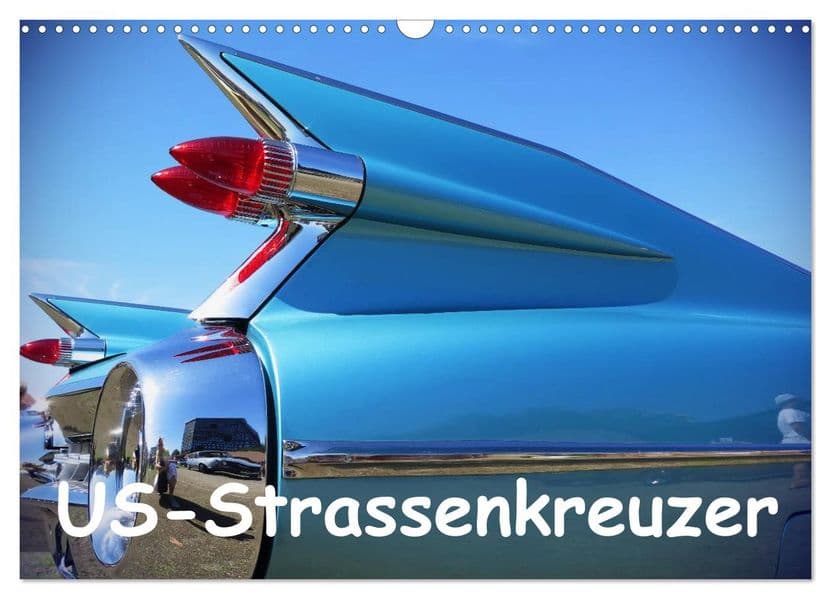 US-Strassenkreuzer (Wandkalender 2027 DIN A3 quer), CALVENDO Monatskalender