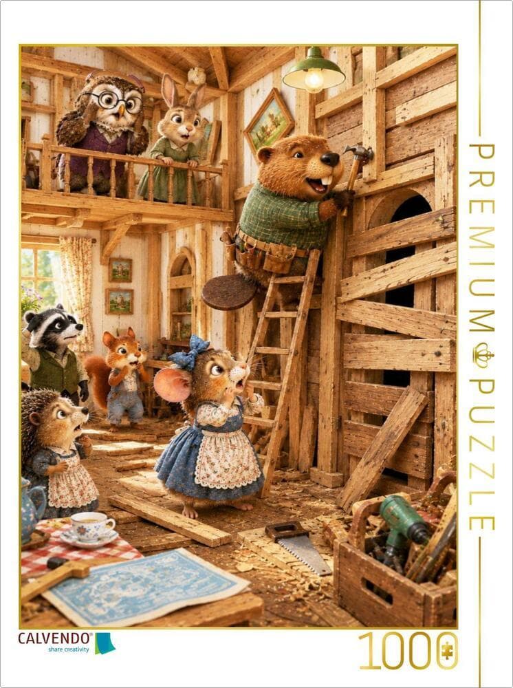 CALVENDO Puzzle Ein Zimmer nach Maß | 1000 Teile Lege-Größe 64 × 48 cm Foto-Puzzle für glückliche Stunden