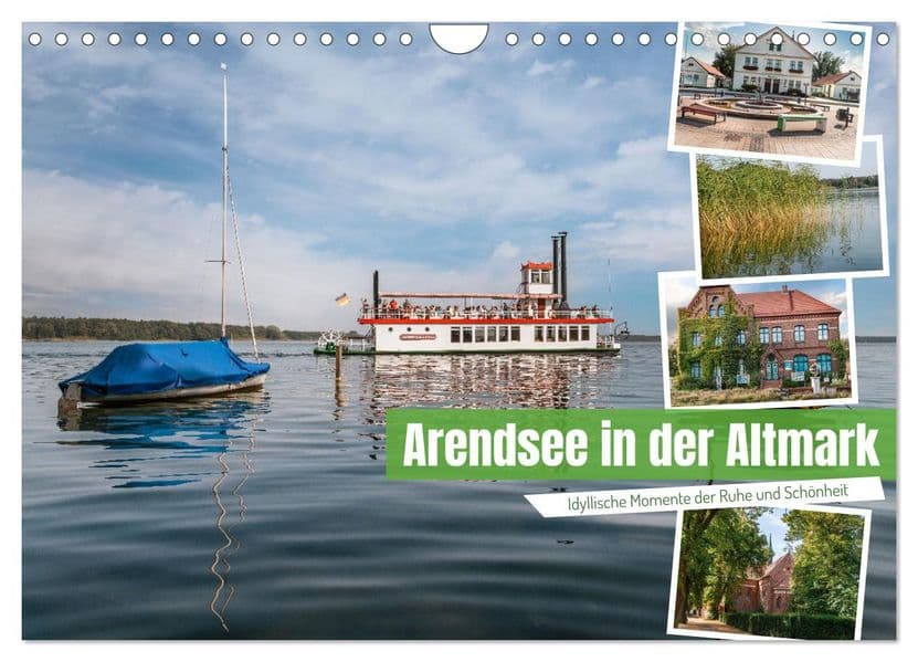Arendsee in der Altmark (Wandkalender 2027 DIN A4 quer), CALVENDO Monatskalender