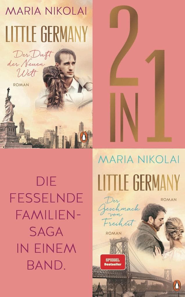 Die Little Germany Dilogie (2in1 Bundle): Der Duft der Neuen Welt, Der Geschmack von Freiheit