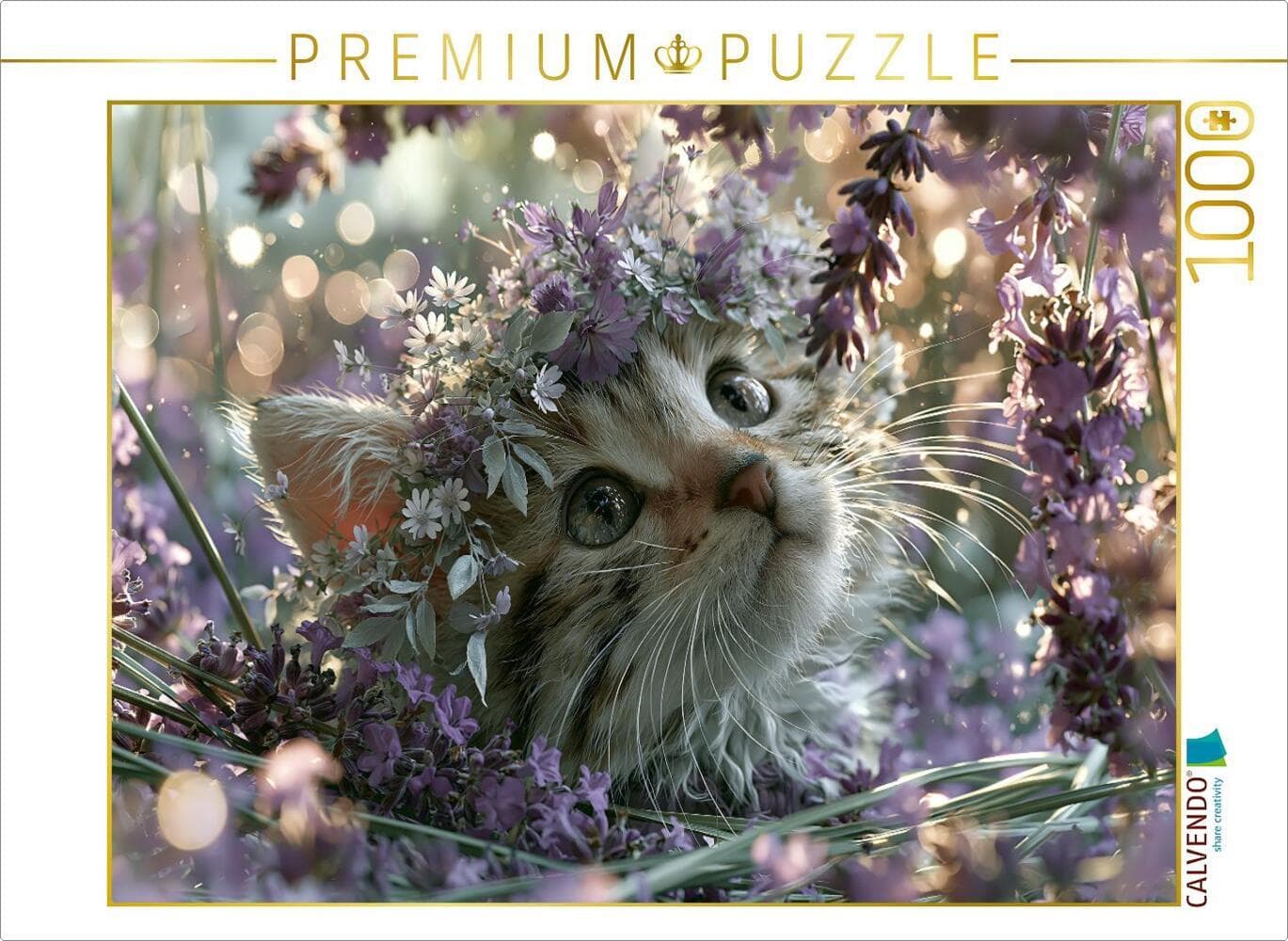 CALVENDO Puzzle Lavendelmärchen | 1000 Teile Lege-Größe 64x48cm Foto-Puzzle für glückliche Stunden