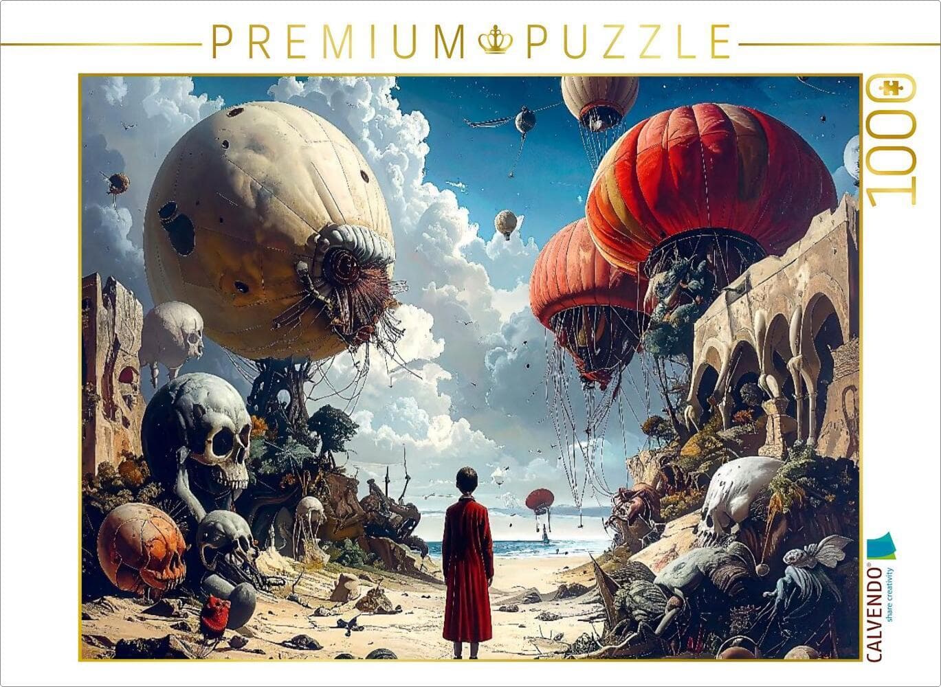CALVENDO Puzzle Echo der Vergänglichkeit | 1000 Teile Lege-Größe 64x48cm Foto-Puzzle für glückliche Stunden
