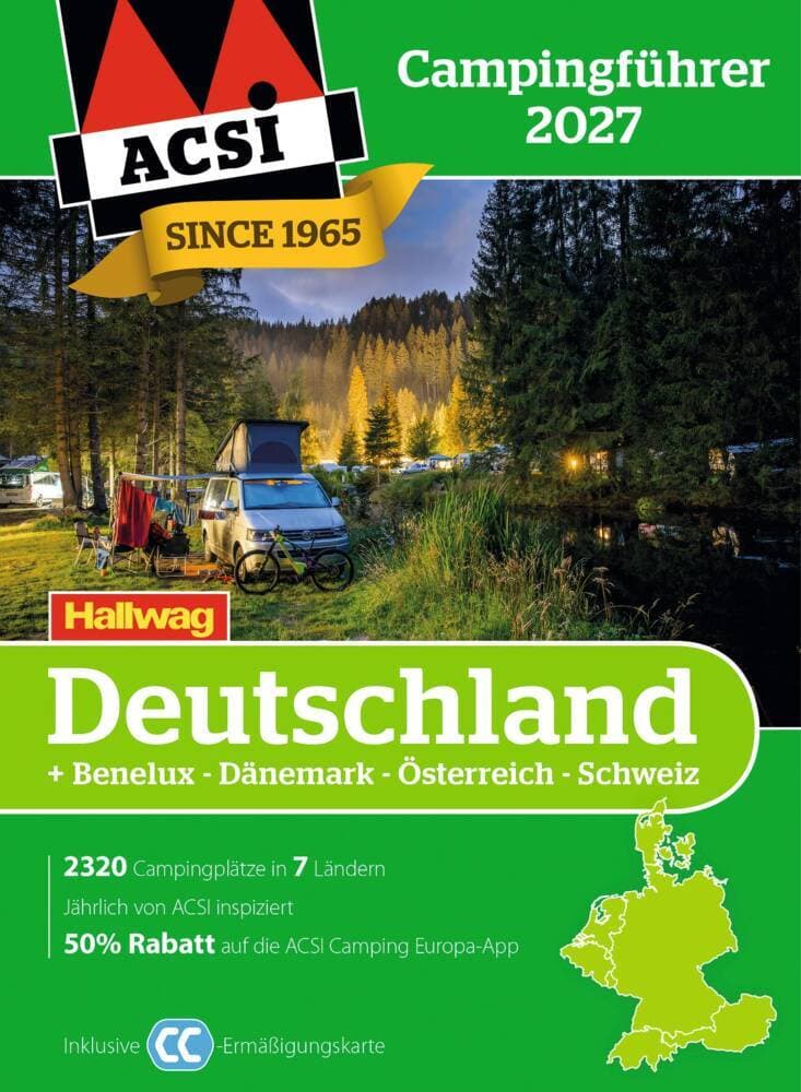 ACSI Campingführer Deutschland 2027