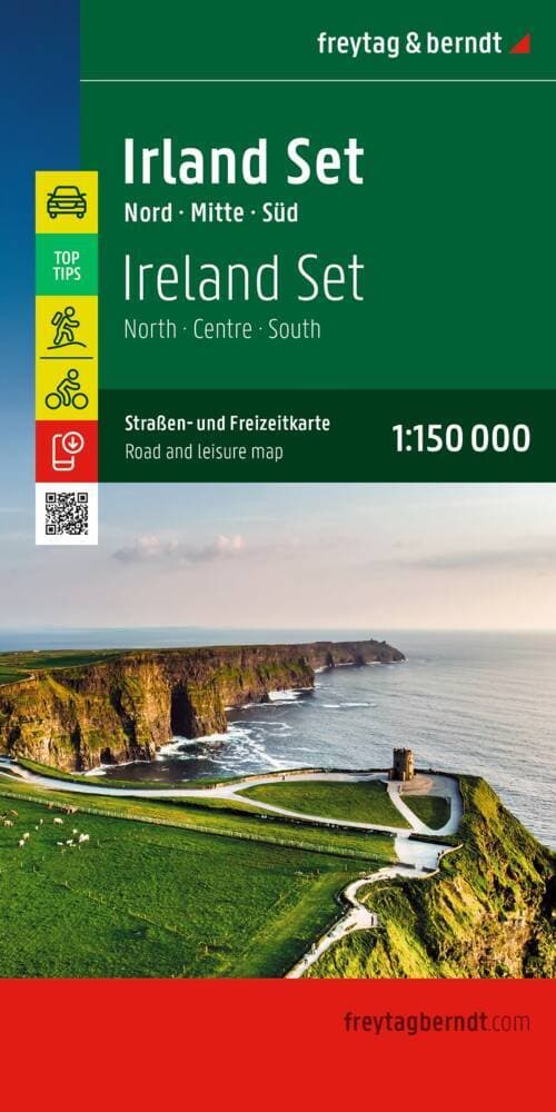 freytag & berndt Straßenkarte Irland Set 1:150.000