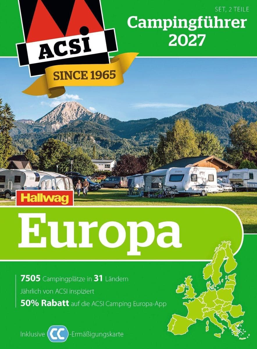 ACSI Campingführer Europa 2027