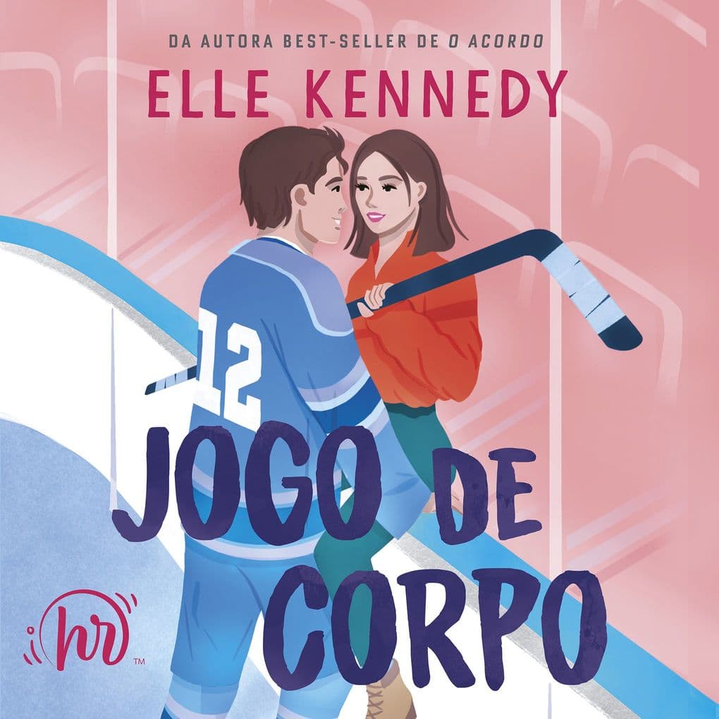 Jogo de corpo Romance de hóquei de Elle Kennedy, autora de "O acordo" 
