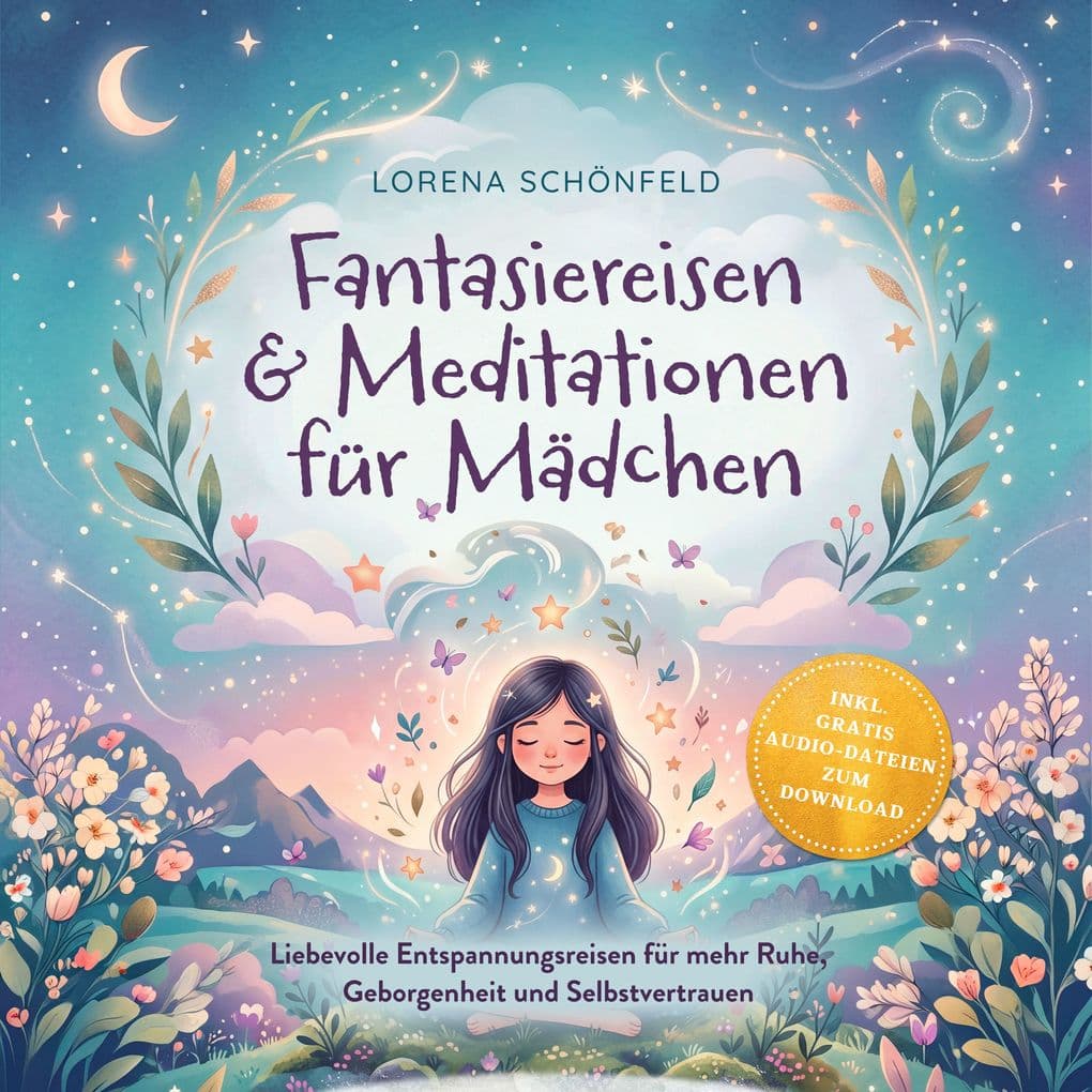 Fantasiereisen & Meditationen für Mädchen: Liebevolle Entspannungsreisen für mehr Ruhe, Geborgenheit und Selbstvertrauen inkl. gratis Audio-Dateien zum Download