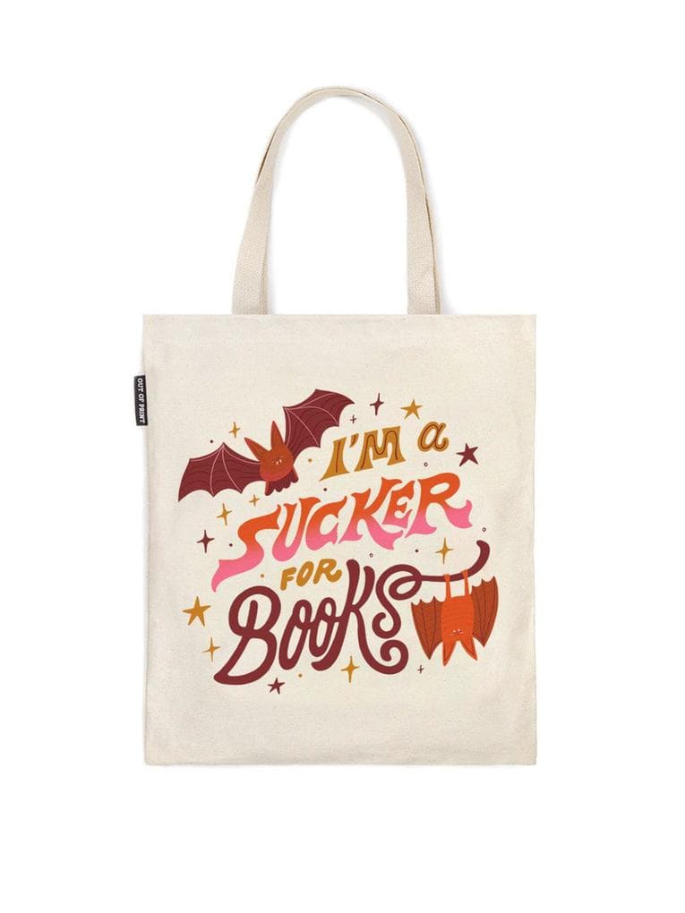 I'm a Sucker for Books Tote Bag