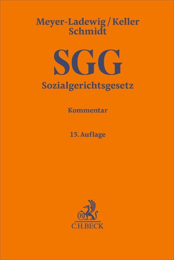 Sozialgerichtsgesetz. SGG