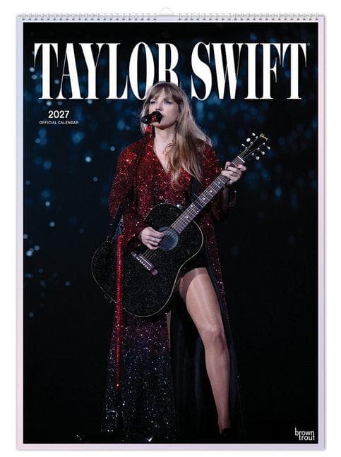 Taylor Swift Official 2027 11.7 X 16.5 Inch (Hanging) Monthly A3 Poster Wall Calendar