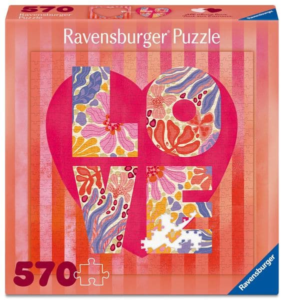 570 Teile - Herz voller Liebe
