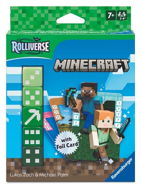 Rolliverse Minecraft - Würfelspiel ab 7 Jahre