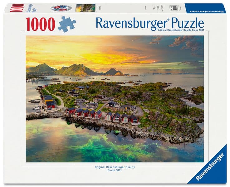 Erwachsenenpuzzle 1000 Teile - Lofoten, Norwegen