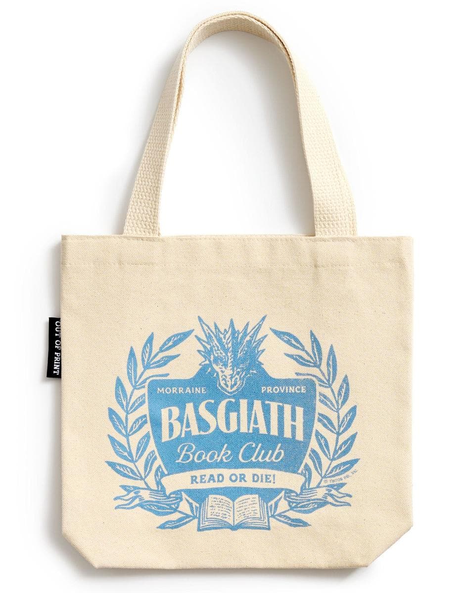 Rebecca Yarros's Fourth Wing: Basgiath Book Club Mini Tote Bag
