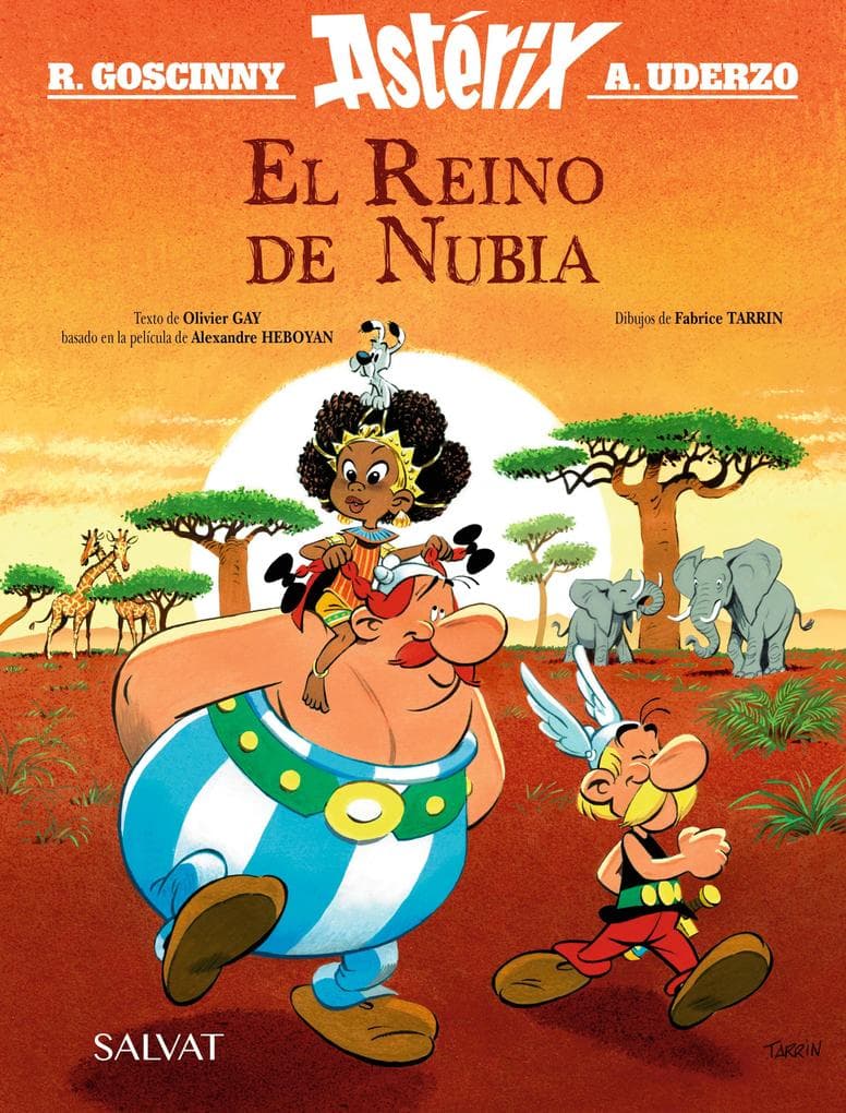 Astérix. El reino de Nubia. El álbum de la película