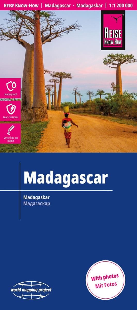 Reise Know-How Landkarte Madagaskar / Madagascar (1:1.200.000)