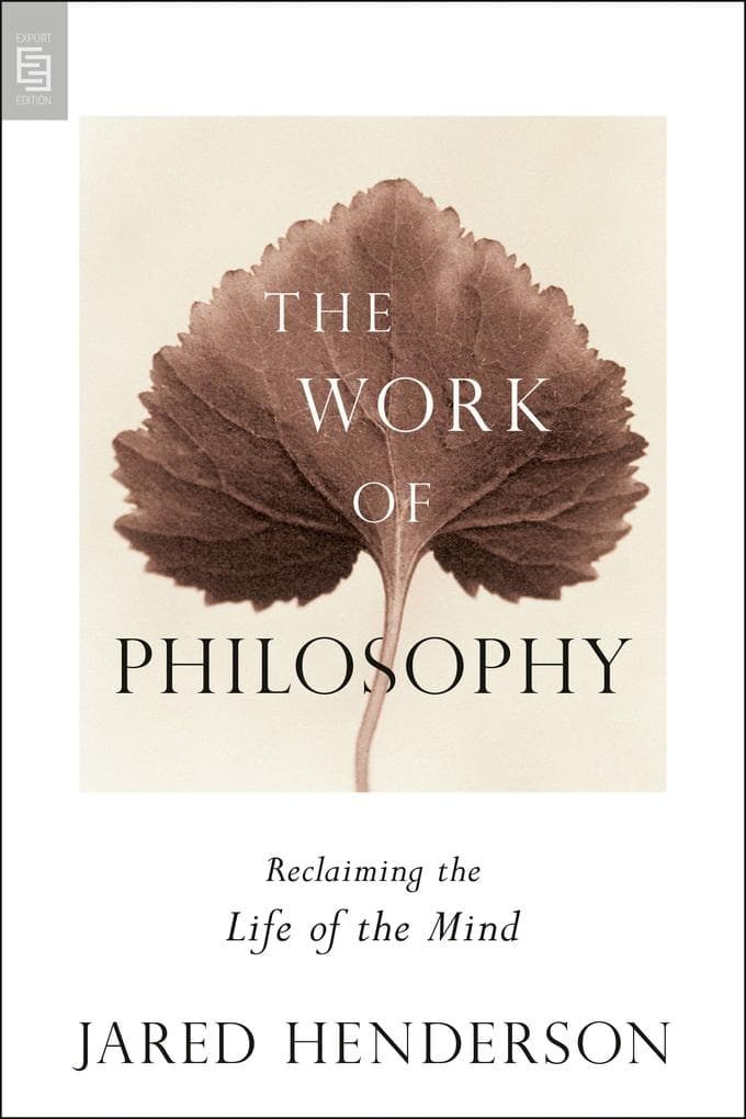 The Work of Philosophy