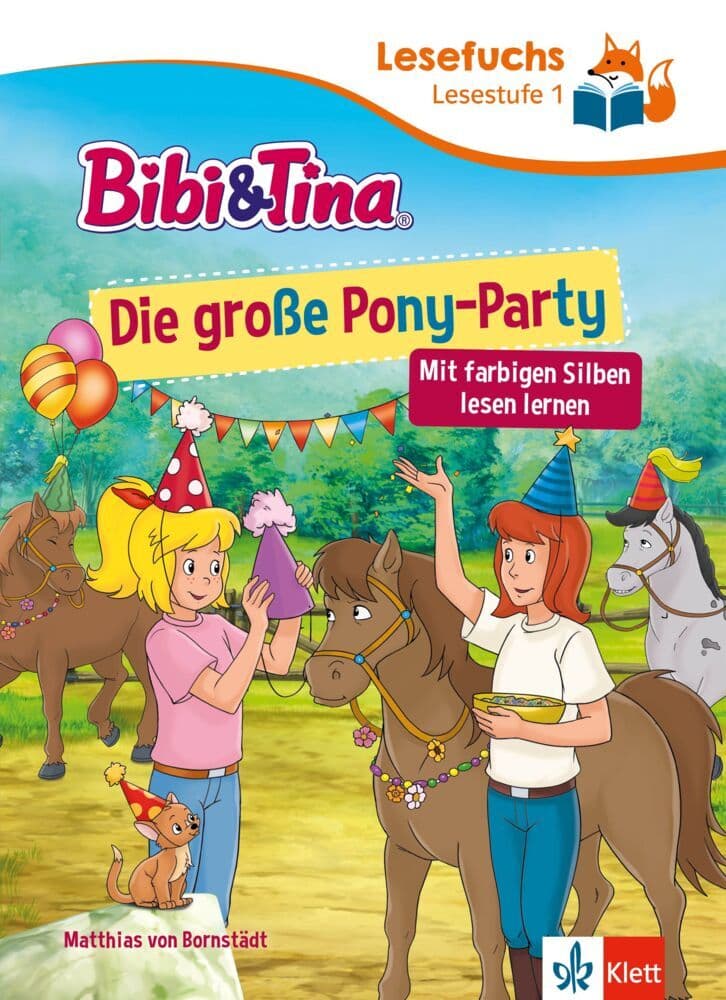 Lesefuchs Bibi & Tina: Die große Pony-Party Lesestufe 1