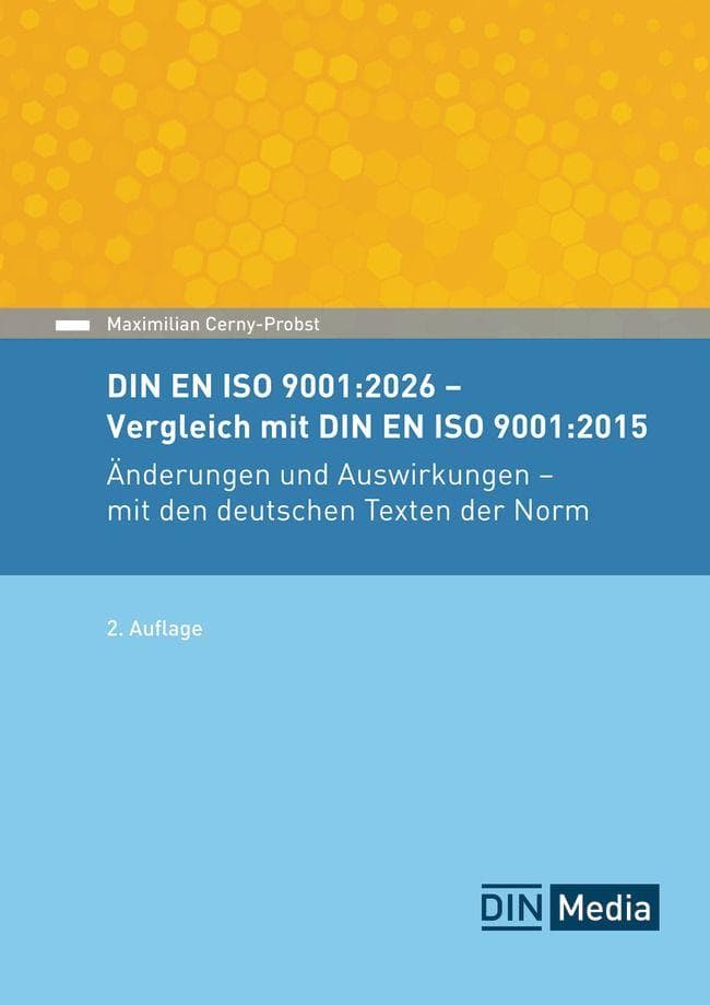 DIN EN ISO 9001:2026 - Vergleich mit DIN EN ISO 9001:2015,